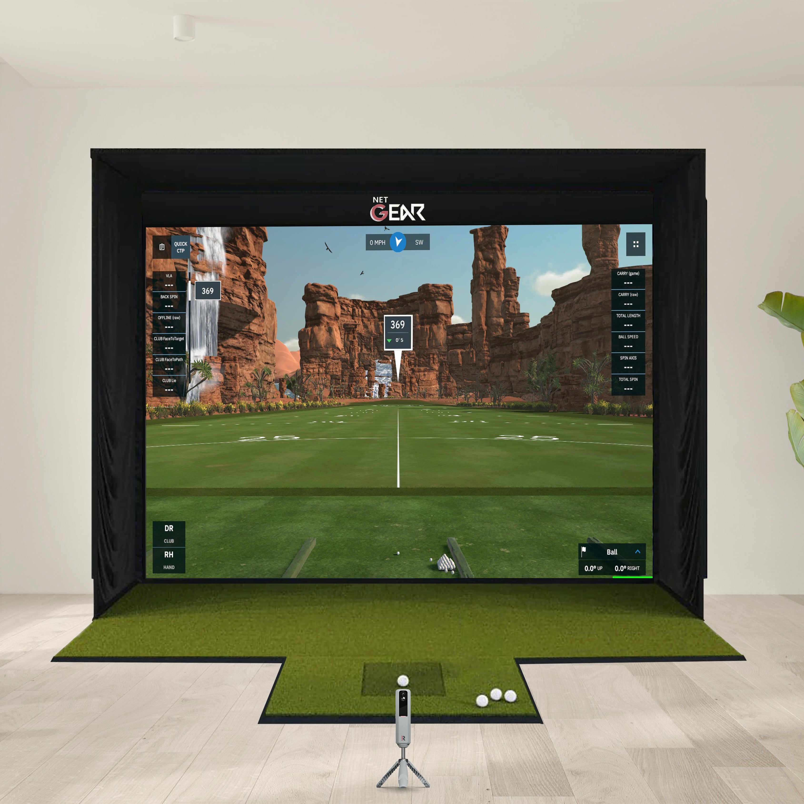 Rapsodo MLM2PRO + SSG Golf Simulator