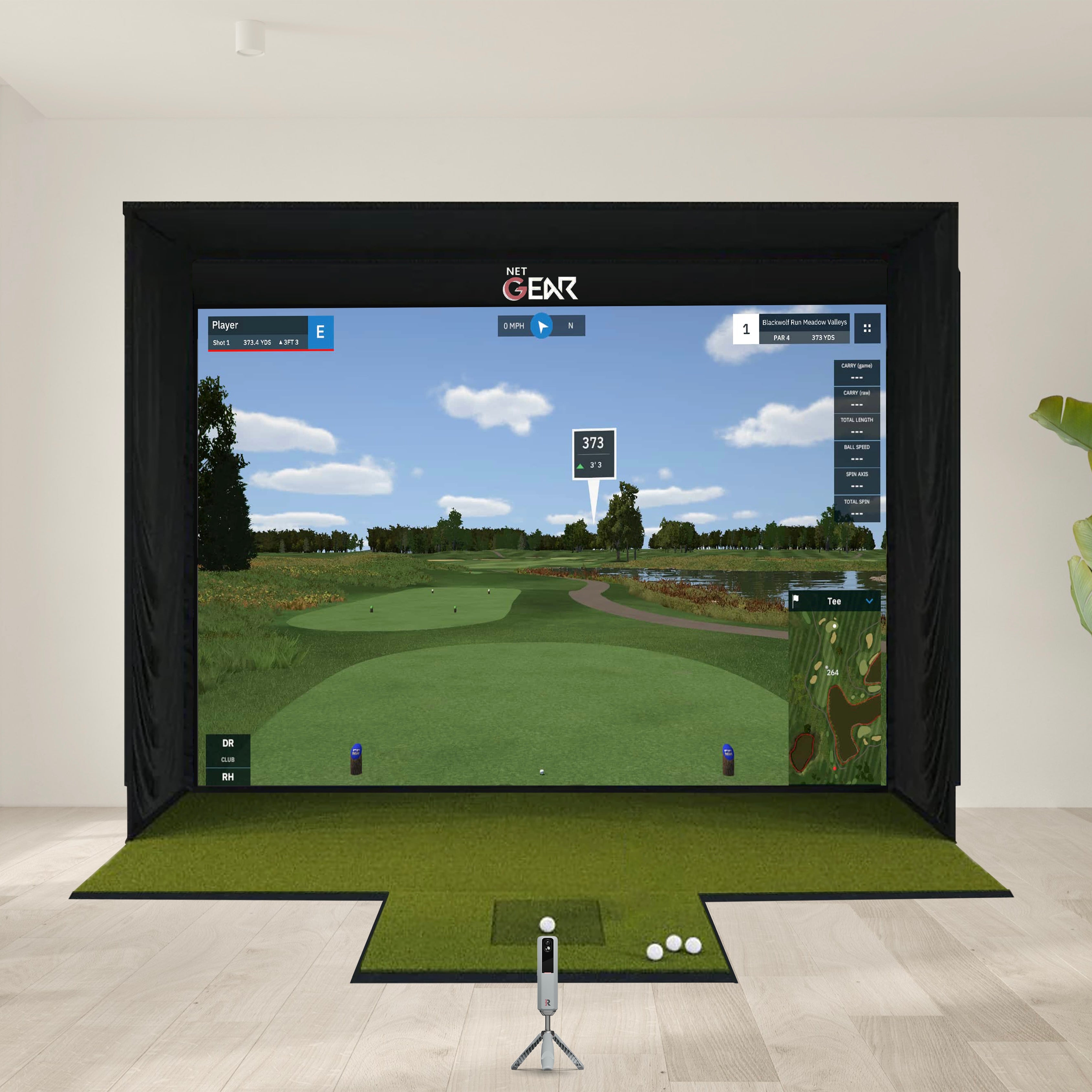 Rapsodo MLM2PRO + SSG Golf Simulator