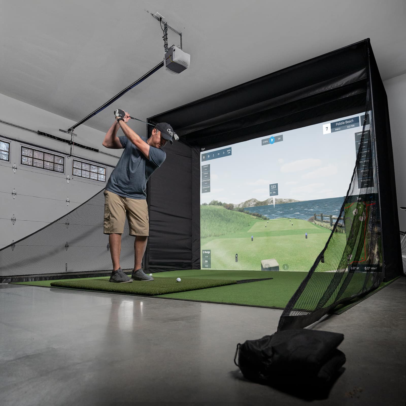 Carl’s Place C-Series DIY Simulator Enclosure Kit with Impact Screen